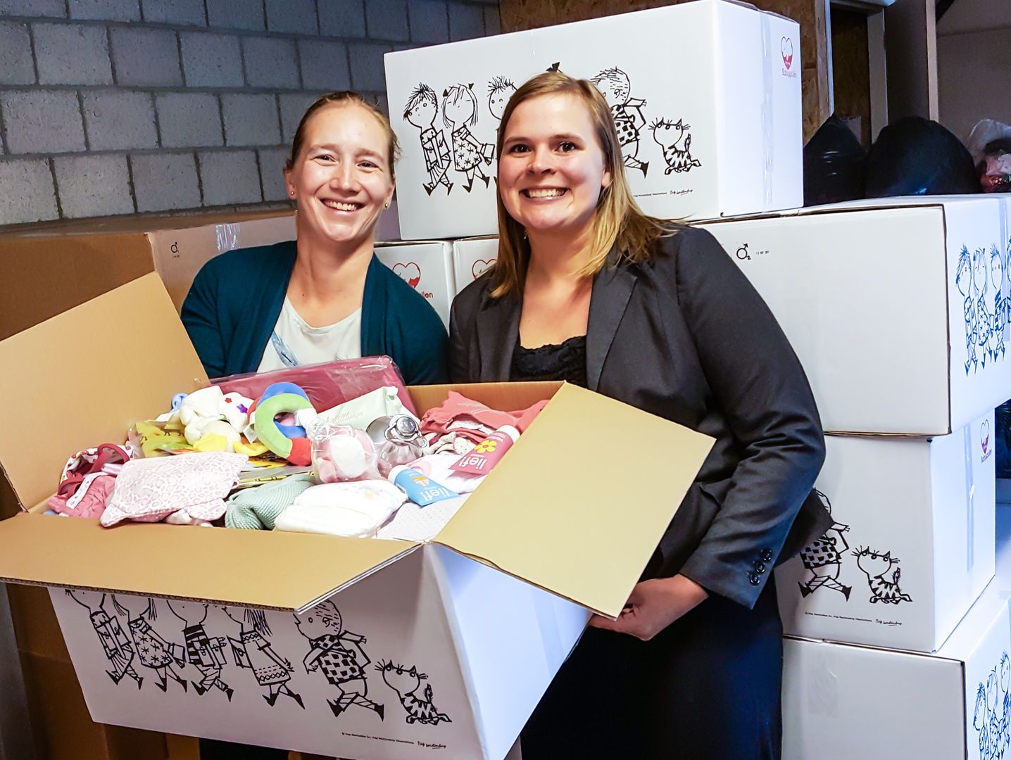 gips solide Slijm 3000ste babystartpakket voor Stichting Babyspullen - KraamZus.nl